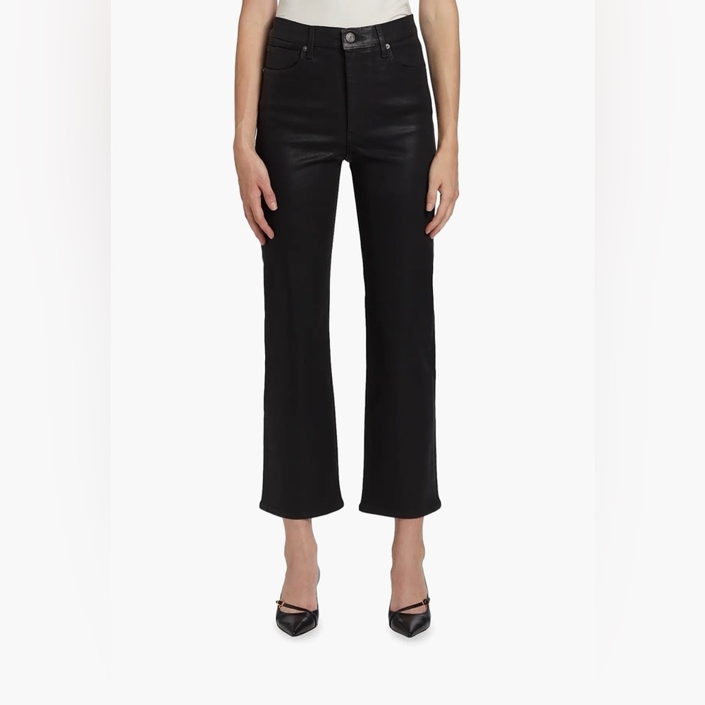 Frame Denim Black Ankle Jeans